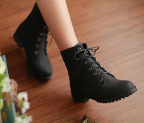 oxford boots women's black
