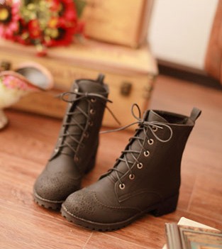 oxford brown boots