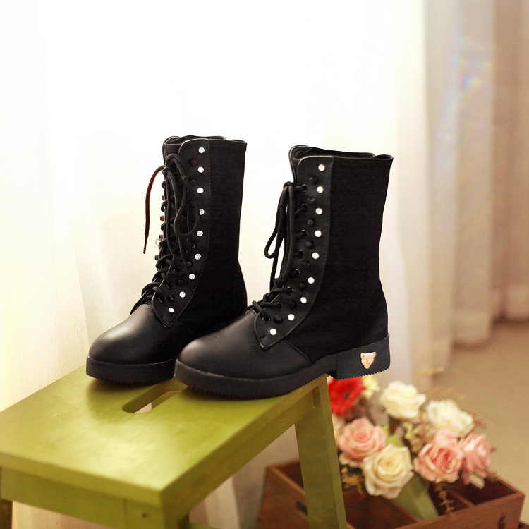 ladies fashion biker boots