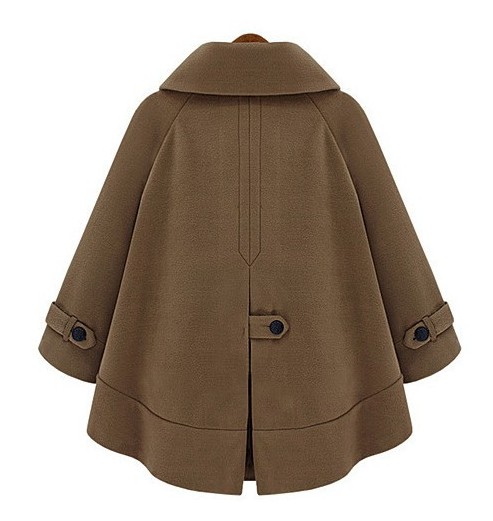 Cape Coats Jackets Women's Winter Coat High Fashion S L Xl on Luulla